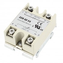 SSR-60VA AC 24-380V SSR-60VA 60A 470Kohm Resistance Regulator Solid State Relay
