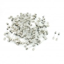 100 Pcs 250V 15A 6mm x 30mm Fast Blow Type Quick Glass Tube Fuses