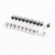 10 Pcs Fast Blow Type Glass Tube Fuses 6x30mm 250V 2A