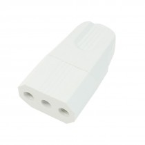AC 250V 2.5A EU 2 Round Pin Power Socket Adapter Connector