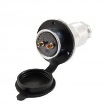 Waterproof 2P 2 Pin Electrical Deck Aviation Connector Plug 25A 250V