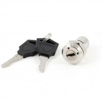 Electric 2 Positions 1NO+1NC Key Lock Switch AC 250V/2A