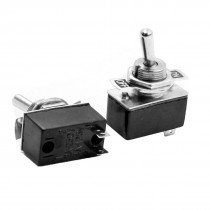 AC 250V/2A 2 Terminal On-Off 2 Positions SPST Power Toggle Switch Pair