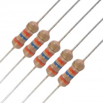 50 x 1/4W 250V 36K ohm Axial Leads Carbon Film Resistors