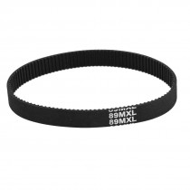 Single Sided Groove Black 89MXL 10mm Width Synchronous Timing Belt