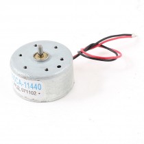 DC 1.5-6V 1860-7570RPM 2 Wired 2mm Shaft High Torque Motor for Solar Power