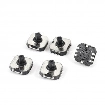 5pcs SMD SMT Panel PCB 6-Terminal 5 Way Momentary Tactile Switch 7x7x5mm