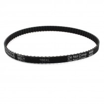 XL-166 83 Teeth 9.5mm Width Black Rubber Cogged Industrial Timing Belt 16.6"
