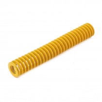 Yellow Light Load Press Flat Coil Compression Die Spring 12mm x 6mm x 75mm