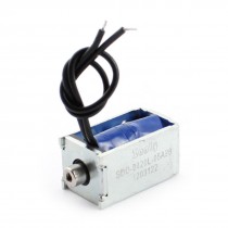 DC 5V 250mA 40g Force 2mm Stroke Pull Type Solenoid Electromagnet