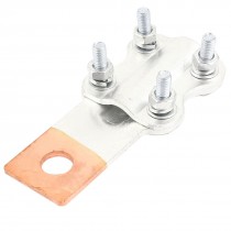 400A JTL Copper Aluminum Jointing Clamp Cable Terminal 13mm Ring 1 2" Stud