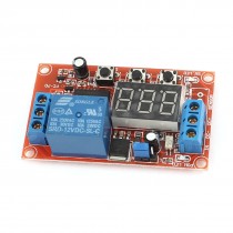 DC 12V Digital Display Trigger Cycle Time Delay Relay Module Board