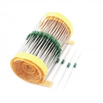 200pcs 1uH 3x7mm 1/4W 10% Tolerance Axial Color Ring Inductors for PCB Board