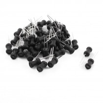 50Pcs 560uH 300mA 6x10mm 10% Tolerance Shielded Radial Lead Inductor Black