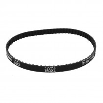 150XL Series 031 75T 7.9mm Wide Rubber Drying Machine Timing Belt Black