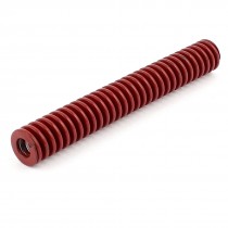 Red Medium Load Press Flat Coil Compression Die Spring 14mm x 7mm x 100mm