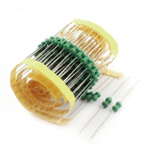 100 Pcs Through Hole Mount 33uH 0510 1W 10% Color Ring Inductors 5x10mm