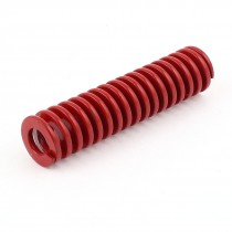 Red Medium Load Press Flat Coil Compression Die Spring 14mm x 7mm x 55mm
