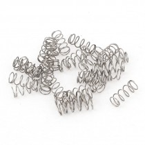 0.2" OD x 0.016" Wire Dia x 0.47" Long Compression Spring Connectors 20Pcs