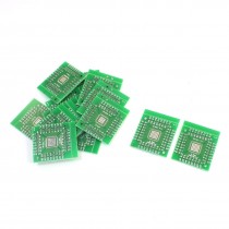 15Pcs QFN64/56 to DIP64 DIP56 0.5mm IC PCB Adapter Socket Board Plates