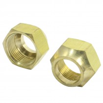 25mm Female Thread 19mm Inlet Inner Air Conditioner Pipe Connector Adapter 2 Pcs