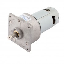 DC 12V 4600r/Min Flange Mounted Speed Reduce Magnetic Electric Geared Motor