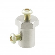 Robot Motor Wheel Coupling Coupler Connector 5mm Bore 17mm Long
