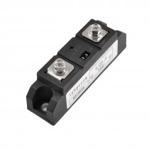 DC-AC Single Phase SSR Solid State Relay 100A 3-32V DC/75-480V AC