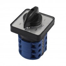 Ui 660V Ith 12A Six Position 3 Phase Universal Rotary Cam Changeover Switch