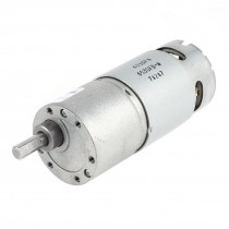 High Power DC 12V 32RPM 6mm Diameter Shaft Electric Gearbox Speed Reducing Motor