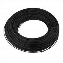 200m 656ft Dia Ratio 2/1 1.5mm Black Heat Shrink Tube Shrinkable Tubing