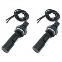 2 Pcs Tank Water Level Floating Sensor Switch ZPC5 16mm Dia Male Thread