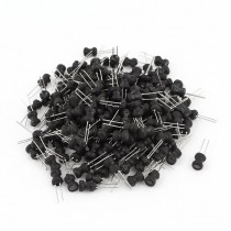 200Pcs Through Hole 3.3uH 1.5A 6x8mm 10% Radial Leads Inductors Black