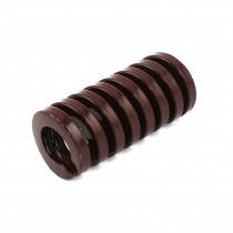 Brown Heavy Load Press Flat Coil Compression Die Spring 35mm x 17.5mm x 75mm
