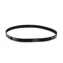 110MXL025 138 Teeth 6.4mm Width Black Groove Timing Belt 11" for 3D Printer