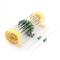 50 Pcs Through Hole Mount 2.2uH 0410 1/2W 10% Color Ring Inductors 4x10mm
