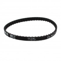 112XL 025 56 Teeth 6.4mm Width 284.48mm Pitch Length Timing Belt Black