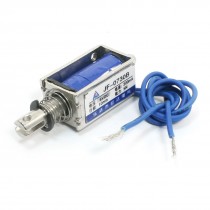DC6V 300mA 5N/10mm Pull Push Type Open Frame Solenoid Electromagnet
