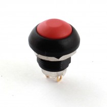 DC36V 2A 12mm Thread SPST Momentary Control Plastic Push Button Switch