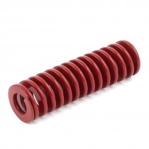 Red Medium Load Press Flat Coil Compression Die Spring 12mm x 6mm x 40mm