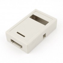 Beige 2.5mm Diameter Hole Rectangle Shape IR Motion Sensor Switch Shell Housing