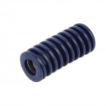 12mm x 6mm x 25mm Dark Blue Chromium Alloy Steel Compression Die Spring