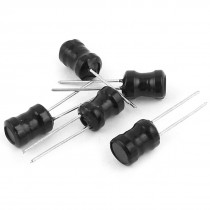 5pcs PCB Board Radial Lead Inductor 30mH 30mA 6x8mm 10% Tolerance