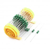100 Pieces 680uH 4x10mm 1/2W 10% Tolerance Axial Leaded Color Ring Inductors