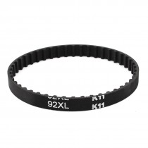 92XL 031 Engine Rubber Timing Belt 46 Teeth 5.08mm Pitch 7.9mm Width Black