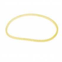 2mm Pitch 400mm Girth Double Sided Engine PU Timing Belt Yellow