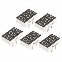 5 Pcs 11-Pin Red LED Digital Display Common Cathode Tube 0.36"