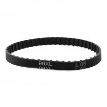 XL-96 48 Teeth 7.9mm Width Black Rubber Cogged Industrial Timing Belt 9.6"
