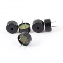 5 Pcs 14x7mm DC 1-30V 2mA 2P Terminal Industrial Electromagnetic Buzzer