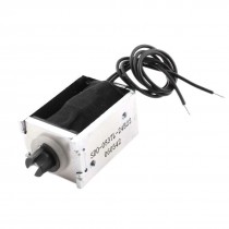 DC 24V 1.09A 800g Force 6mm Stroke Pull Type Solenoid Electromagnet